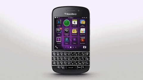 celular Blackberry, febre nos anos 2000