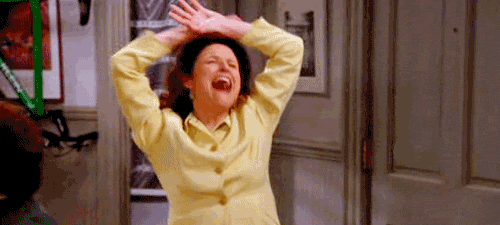 Julia Louis Dreyfus Happy Dance GIF - Find & Share on GIPHY