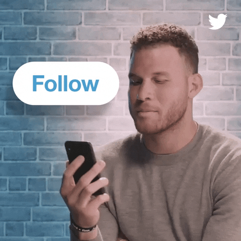 Follow Me Nba GIF by Twitter - Find & Share on GIPHY