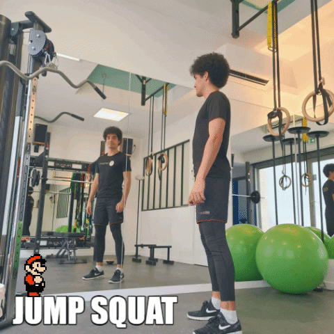 jump squat / squat jump