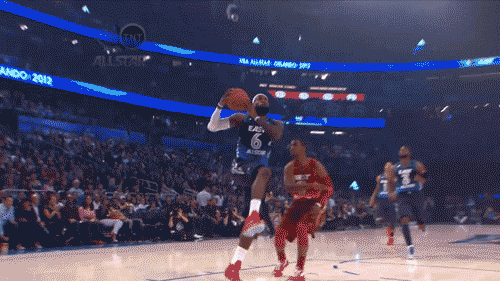 Lebron Slam Dunk GIFs - Find & Share on GIPHY