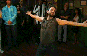 Charlie kelly 8th grade dance competition gif
