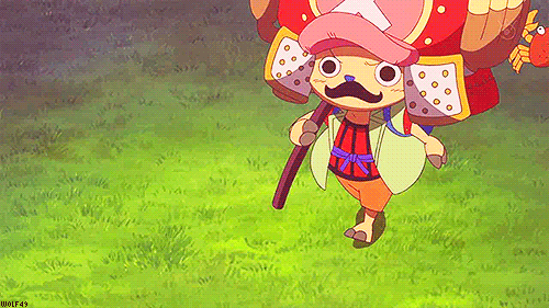 early episode chopper gif one piece
