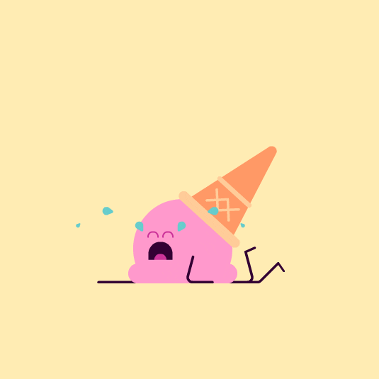 Sad Ice Cream GIF by Robin Davey - Find & Share on GIPHY