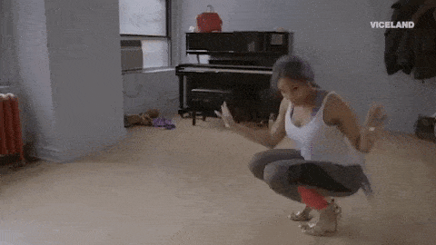 vogue femme duck walk