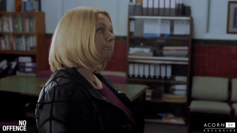 No Offence Acorntv Exclusive GIF by Acorn TV