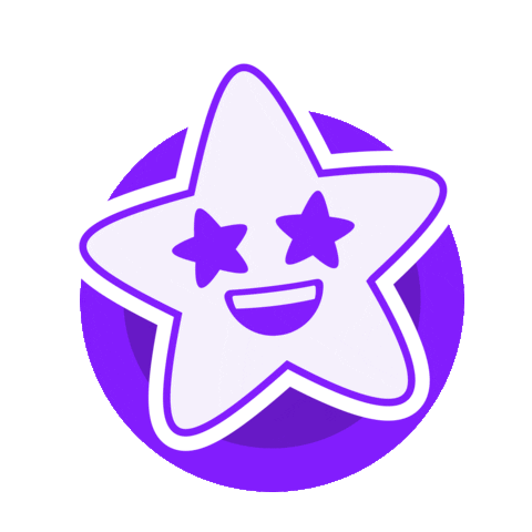 Excited Star Sticker by Letras for iOS & Android | GIPHY