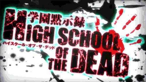 Resultado de imagen para gifs de highschool of the dead