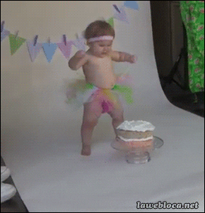 Photo for funny baby birthday gifs