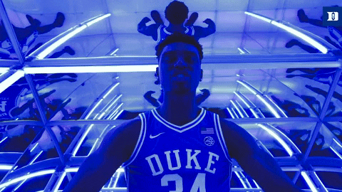 College Basketball Hoops GIF by Duke Men's Basketball