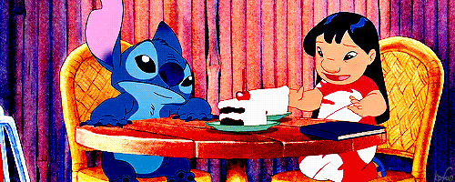 Lilo And Stitch Eating GIF