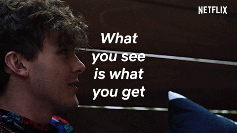What You See Is What You Get Westside GIF by NETFLIX