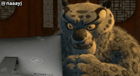Tai Lung Rizz at the Laptop