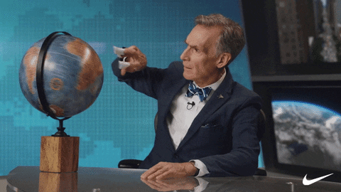 Bill Nye Spinning GIF by Nike - Find & Share on GIPHY