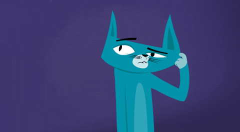 Cats Thinking GIF by Kitty Is Not A Cat - Find & Share on GIPHY