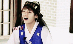 v taehyung rookie king sobs he was so cute in hanbok