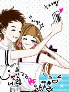 550 Gambar Romantis Animasi Korea HD Terbaru