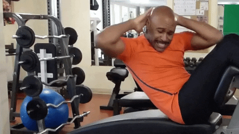 Work Out Eating GIF by Robert E Blackmon - Find & Share on GIPHY