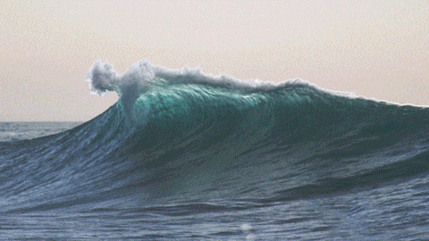 guy surfing kicks plastic straws from the ocean