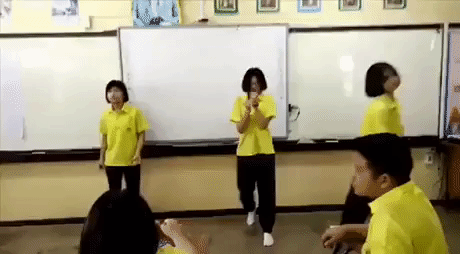 Dance like no one watching in funny gifs