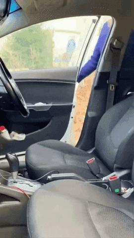 Adjusting seat in funny gifs