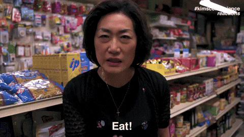 Eat Jean Yoon GIF by Kim's Convenience
