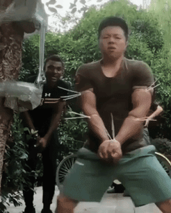 Strongest guy on internet in funny gifs