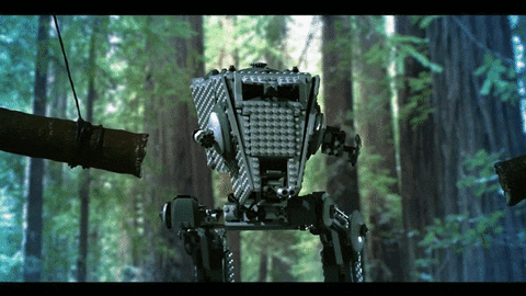 star wars lego gets walker