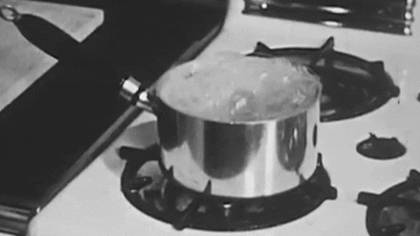 Cooking - Kitchen Safety 1949 Boiling GIF
