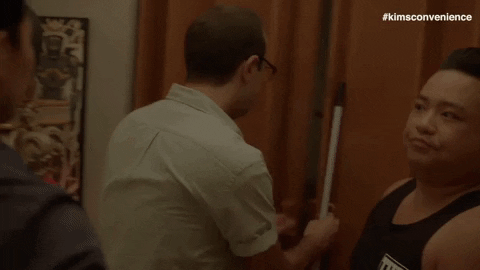 Party Cbc GIF by Kim's Convenience