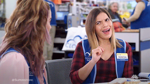 America Ferrera Amy Dubanowski GIF By Superstore Find Share On GIPHY