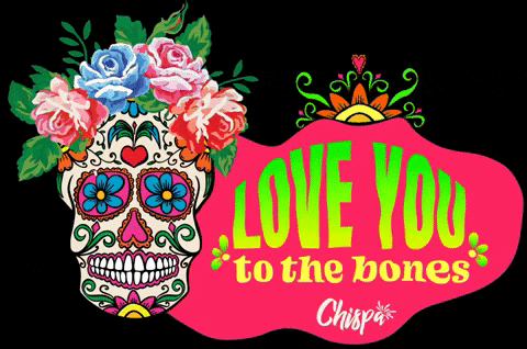 Love You Bones GIF by Chispa App