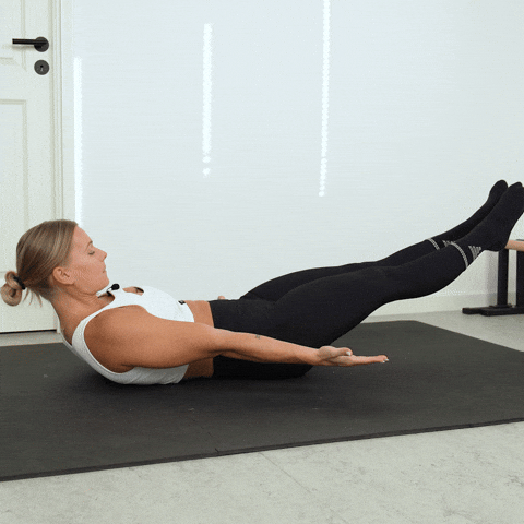 hollow body hold exercise demonstration