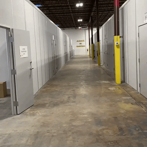 modern storage facility