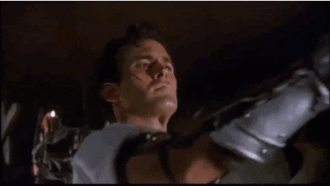 Image result for bruce campbell groovy gif