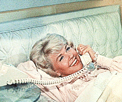 Image result for doris day pillow talk gif