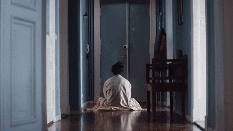 Waiting for furniture delivery