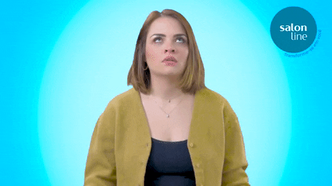 Girl Eye Roll GIF by Salon Line - Find & Share on GIPHY