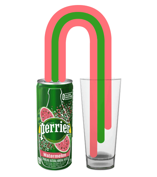 Pink Grapefruit Drinking Sticker by PerrierUSA for iOS & Android GIPHY