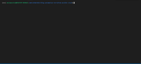 Blog Setup Process
