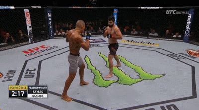 Sheymon Moraes body punch