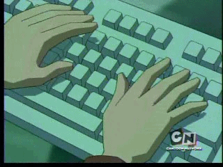 typing fingers gifs
