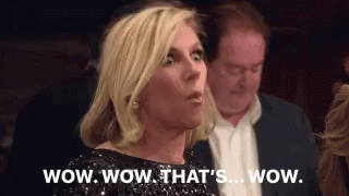 Real Housewives Of New York City Wow GIF - Find & Share on GIPHY