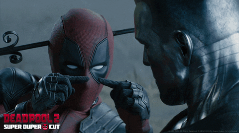 Image result for deadpool colossus gif