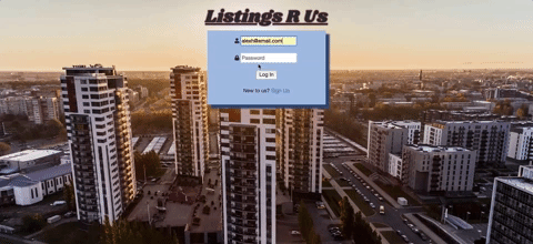 lystingsRUs demo 1