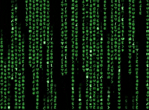 Animated Matrix Code