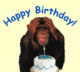 Monkey Birthday GIFs - Find & Share on GIPHY