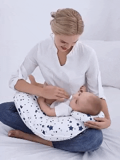 Support for you and baby. BabyCare™ Nursing Breastfeeding Baby Pillow - Feeding And Infant Support Pillow ergonomically supports you while nursing or bottle-feeding.