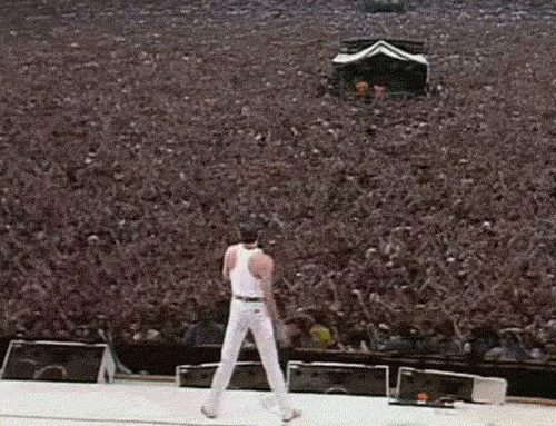 Queen siendo capaz de movilizar a una multitud con música y amor.- Blog Hola Telcel