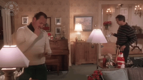 Chevy Chase Christmas GIF by Death Wish Coffee